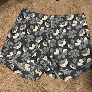 Loft floral shorts